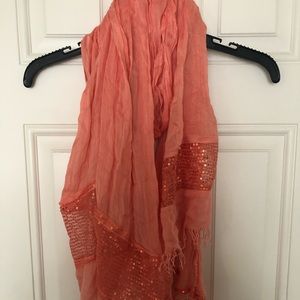 Coral scarf